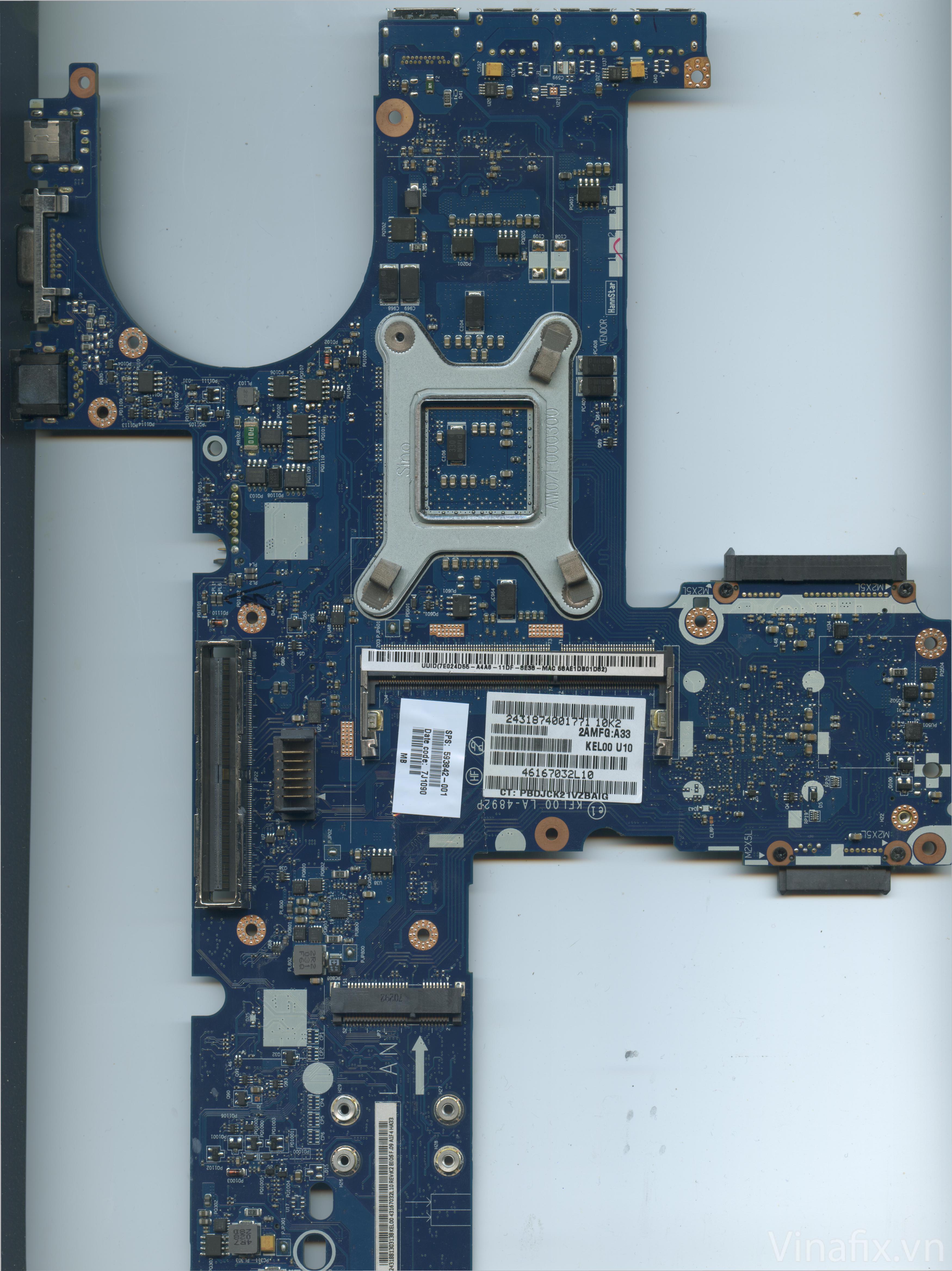 HP Probook 6440p - Compal KEL00 LA-4892p